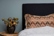 Miro Bedhead in charcoal wool (Single or Twins/King) - was $1350, now $480